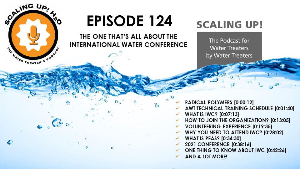 124 The One That’s all about the International Water Conference