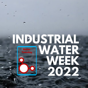 Industrial Water Week 2022, IWW22, Water Stories, Pretreatment Monday, Boiler Tuesday, Cooling Wednesday, Wastewater Thursday, Careers Friday, Trace Blackmore, Trace R. Blackmore, Blackmore Enterprises, Scaling UP! H2O, Podcast, Water Treaters, Water Treatment, Water Safety, Water Systems, Mastermind, Rising Tide Mastermind, Scaling UP Nation, James McDonald, Detective H2O, Blowdown Tank, Flash Tank, Drain, Slime, Hardwater Softener, Process Contamination, Corrosion By-product, Water Tube, Fire Tube, Steam Boiler, Closed-loop Boiler, Priming, Foam, Foaming, Phosphate, Phosphonic Acid, Inspections, Diagnose A Problem, Using Your Senses, Water Softeners, Air Lance, Steam Pressure, Priming, Wet Steam, Alkalinity, Conductivity, Regeneration, Brine, Slow Rinse Valve, RO Permeate, Chuck Hamrick Jr, Eagle Water Tech